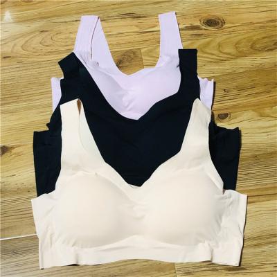 China 2021 Polyamide Elastic Spandex Top Breathable Seamless Sports Bra Women for sale