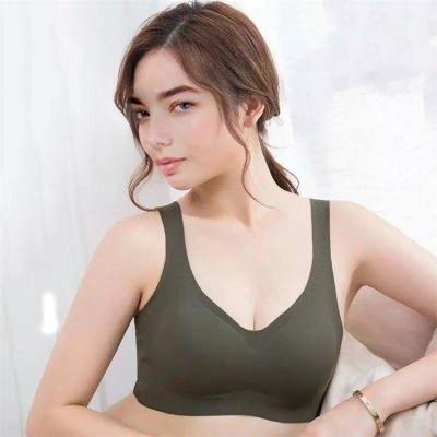 China Breathable Superior Polyamide Fitness High Elastic Women's Seamless Sports Bras With One Piece Protection for sale