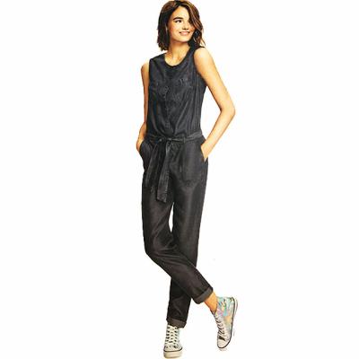 China Summer Anti-Static Women Fashion New Arrival Casual Denim Overalls Stock for sale