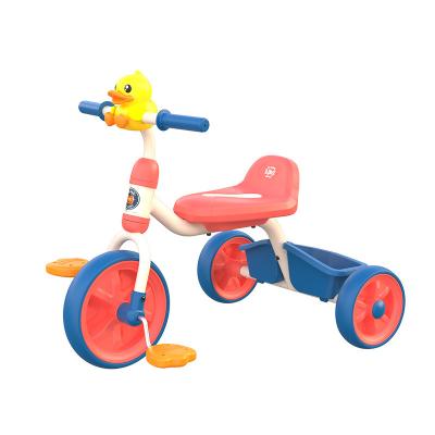 China 1-6 years old Comfortable and environment-friendly rollover prevention tricycle for children for sale