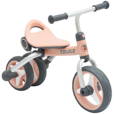 China 1-6 years old Factory Wholesale Ride-on Cars Girl's Tricycle Kids Bike Tricycle Baby Walkers Pink Tricycle Aluminum Frame for sale