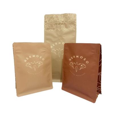 China Factory Customized New Design Recyclable Moisture Proof Self Holding Large Capacity Coffee Bag Logo Printing Coffee Bag for sale