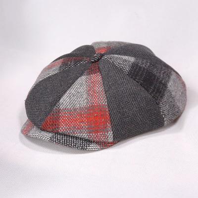 China China COMMON Manufacturer Custom Plain Ivy Hat Newsboy Beret Hat For Men for sale