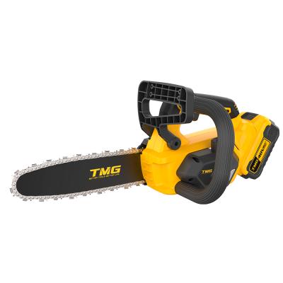 China Power Tools TMG 36v Battery Pack Rechargeable Cordless Electric Chainsaw for sale