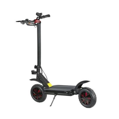 China Led Lights EU Current E-scooter Folding Electric Scooter T4 Adult Electric Scooters for sale