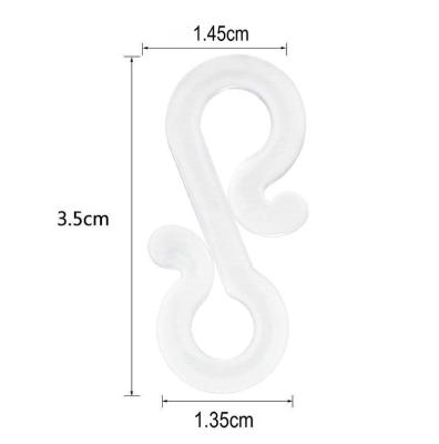 China Hangs on gutters and gutters mini Christmas gutter S/24 hangs clips-3.5cm lightweight (BSCI factory) for sale