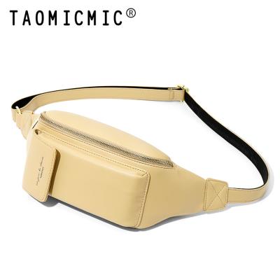 China TAOMICMIC High Quality Large Stock Durable Waterproof PU Leather Cross - Body Bag Large Capacity Shoulder Bag Cool Style Unisex Chest Bag for sale