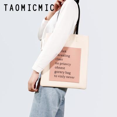 China hot selling Multi-card stance TAOMICMIC women change shoulder custom PU shopping bag for sale