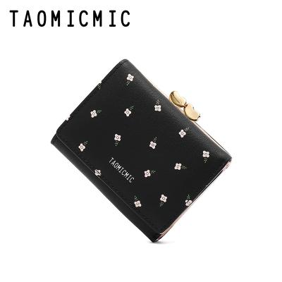 China Taomicmic Factory Price Multi-Card Positions Wallet Waterproof Waterproof Travel Or Daily Use Leather Wallet Women for sale