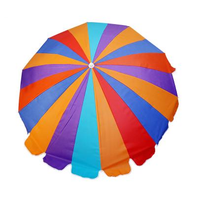 China American Style Wholesale Colorful Anti-UV Parasols Customized Sun Umbrella Outdoor Beach Umbrella For Beach for sale