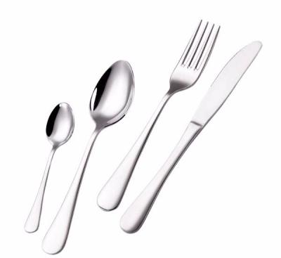 China Sustainable Gold Flatware Silverware Set Stainless Steel Tableware Eating Utensils Cutlery Set Spoon Fork Knife Gift Set for sale