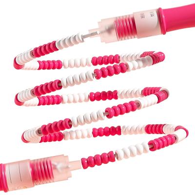 China New Design Soft Handle Anti-skid Children Easy Jump Rope Students Jump Rope Toy Slub Rope Skipping for sale