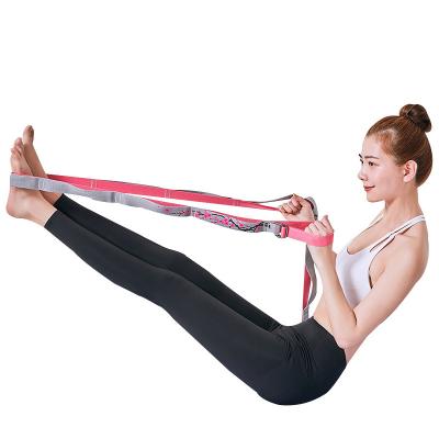 China Comfortable Yoga Stretching Belt Fitness Belt Lacing Straight Horse Trainer Split Stretching Exercise Bands Hyflex Protection for sale