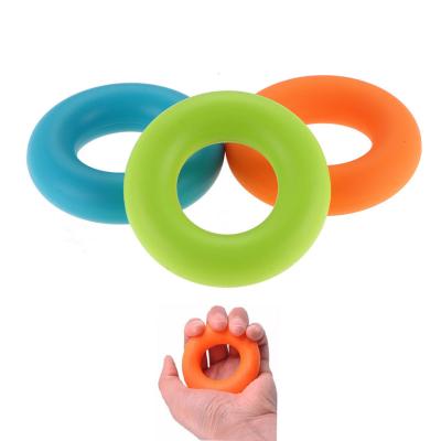 China Silicone Material/Nice Colors Silicone Finger Stretcher Finger Stretcher Handle Exercise Tension Silicone Grips Train Strength Tra for sale