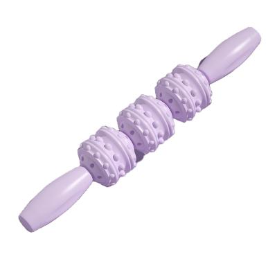 China 2021 High Density New Hot Foam Shaft Yoga Column Roller Muscle Massage Stick for sale