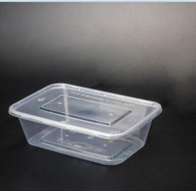 China Viable BPA Free Reusable Microwavable Storage Meal Prep Plastic Food Containers for sale