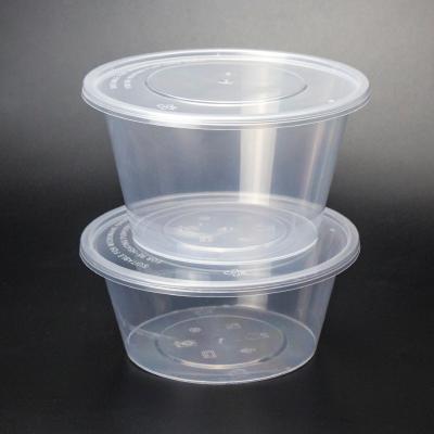 China Sustainable Manufacturer Round Disposable Packaging Food Container Bowls for sale