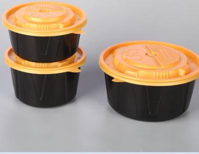 China Disposable Custom Large Size Plastic Disposable Bowl For Hot Soup Food for sale