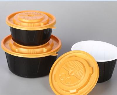 China CLASSIC Disposable Safe Hot Microwave / Freezer Soup Bowl With Lids For Restaurant for sale