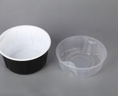 China 100% Customized Printed Food Grade Noodle Disposable Food Packaging 750ml Disposable Round Noodle Bowl for sale