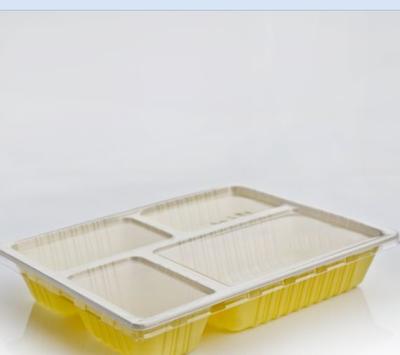 China Disposable Food PP Food Container Viable Plastic Takeaway Bento Lunch Box For Meal for sale