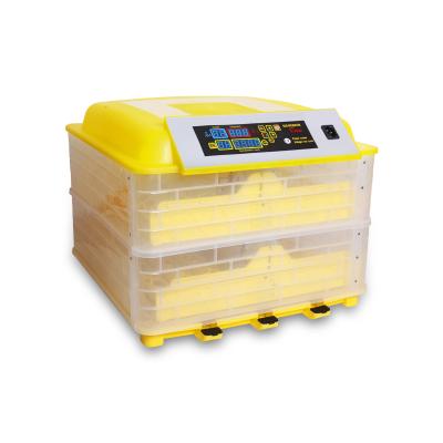 China Farms HHD Intelligent Control CE Approved Automatic 112 Egg Incubator For Hatching Eggs for sale