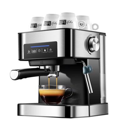 China Mini Professional 15 Bar Espresso Machine High Pressure Coffee Machine Automatic Espresso Cappuccino Making Machine for sale