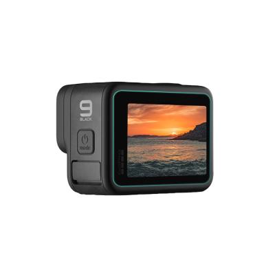 China 31g HD 9H Hardness Super Lens Screen Front Screen Protective Film Tempered Back Glass For GoPro Hero 9 Black for sale