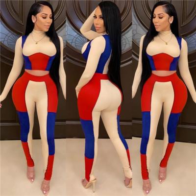 China Colorful Anti-pilling Good Style Long Sleeves Female Clothes 2021 Outfits Fashion Womens Clothing Womens Two Piece Set 2 Piece Set for sale