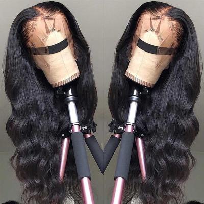 China Cheap Wholesale Human Virgin Human Hair Full Lace Wigs Brazilian Body Wave Hair Cuticle Front Closure Body Wave Full Aligned Lace Closure Hair Wig for sale