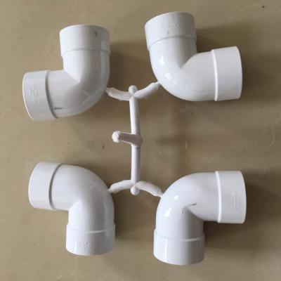 China Plastic PVC 90 Degree Elbow Drainage and Sewer System Pipe Fitting Mold for sale