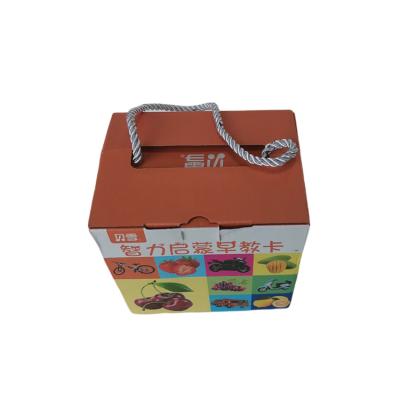 China Customer Design Recyclable Offset Printing Paper Card Early Education Cards for sale