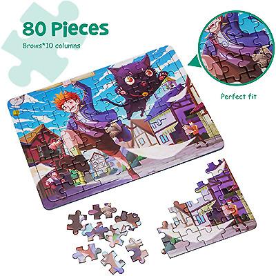 China paper & Cardboard Kids Puzzles Custom Folder Puzzles Educational CMYK Printing Paper Card Puzzle for sale