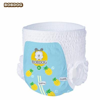 China Cute Animal Printed Embroidered Elastic Baby Diaper Pants Newborn Baby Soft Cotton Panties Diaper for sale