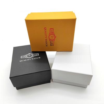 China Wholesale Custom Made Simple Paper Watch Packaging Box Smart Watch Biodegradable Paper Gift Box With Lid for sale