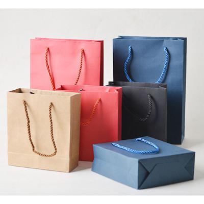 China Wholesale Custom Logo Biodegradable Printed Food Packaging Paper Bag With Handle for sale