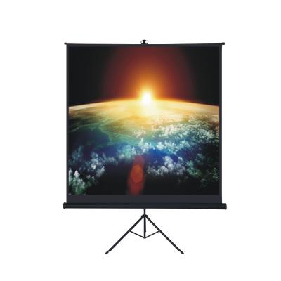 China Tripod Factory Supplier Projection Screen with Tripod Stand 60~150 Inch Format 1:1 & 4:3 &16:9 for sale