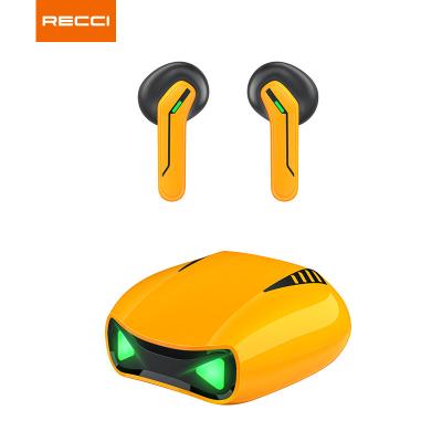 China 2021 best selling In-ear Recci Amazon tws wireless gaming earphone best new genuine earbuds with microphone charging case for sale