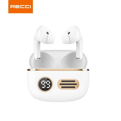 China Recci REP-W21 High Quality Super Bass Earphone Earbuds Headset Stereo Wireless In-Ear Headset For iPhone 13 for sale