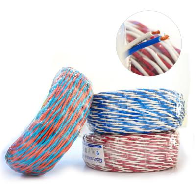 China Power Supply For Fire Alarm System RVS PVC Insulated 2 Core Electrical Wire Flexible Cable And Wire For Fire Alarm System for sale