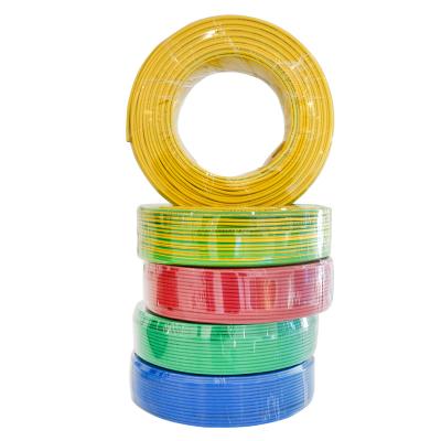 China Building PVC Single Core Copper BV House Wiring Electrical Cable And Wire Building Wire Single Core Electricity Cable for sale