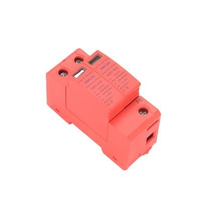 China DC 1000V T2 Level 40KA Lightning Surge Arrester Surge Protector Device ZGFL- E40 for sale