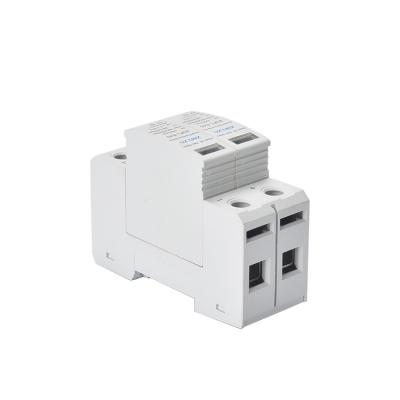 China Surge Protector 1000VAC 2P Surge Arrester Surge Arrester White 40kA SPD ZGFL-E40-1000V Meter for sale