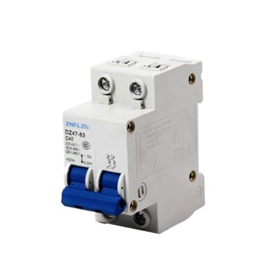 China High quality control circuit breaker lockout dc rcb miniature circuit breaker 4.5KA for sale