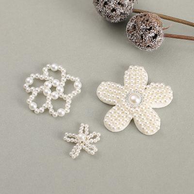 China NEW Fashion Environmentally Friendly Wholesale Pearl Beads Flower Shape Jewelry Accessory for sale