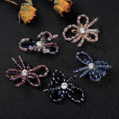 China Fashion Environmental Friendly Europe Style Bow Knot Shape Handmade Luxury High Quality Pearl Beads Jewelry Accessory for sale