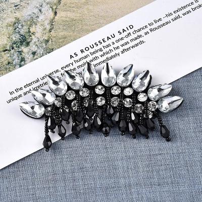 China New 2022 European and American style creative luxury crystal beaded rhinestone jewelry accessory to wedding accessory making for sale