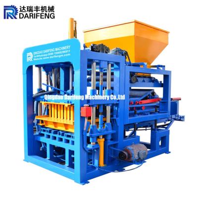 중국 QT4-18 Hot selling automatic cement concrete block machine for sale in miami 판매용