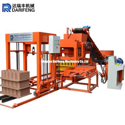 중국 QT4-18 full automatic brick making machine concrete block making machine brick for sale 판매용