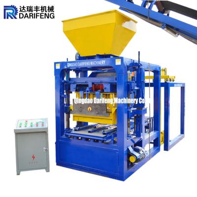 China QT4-26 Low Price Best Quality Brick Machine Hollow concrete Block Making Machinery à venda